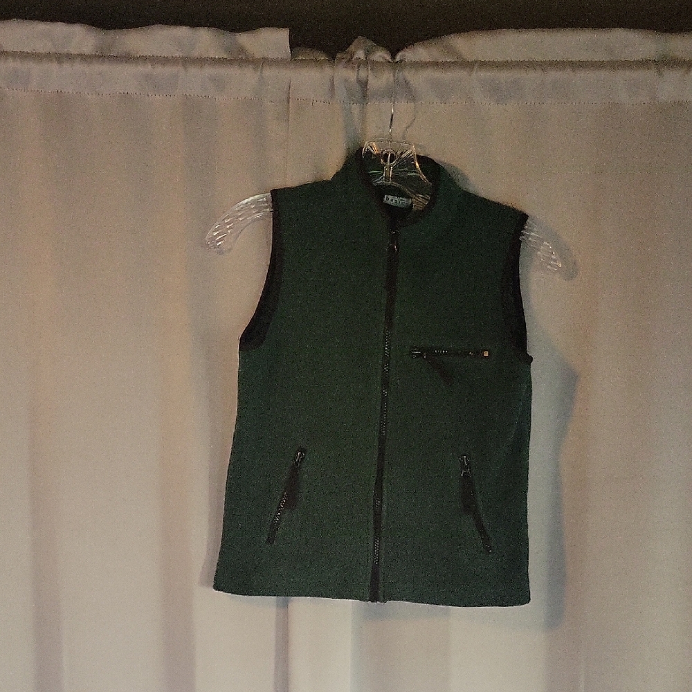 Basic Editions Dark Green Kids Vest